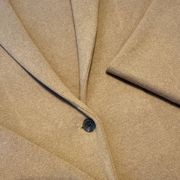 NWOT J. Crew Schoolboy Sweater Blazer in Camel (Heather Acorn) - XXL (size 18) - Picture 2 of 9